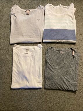 4 V.S. Pink size large Tees